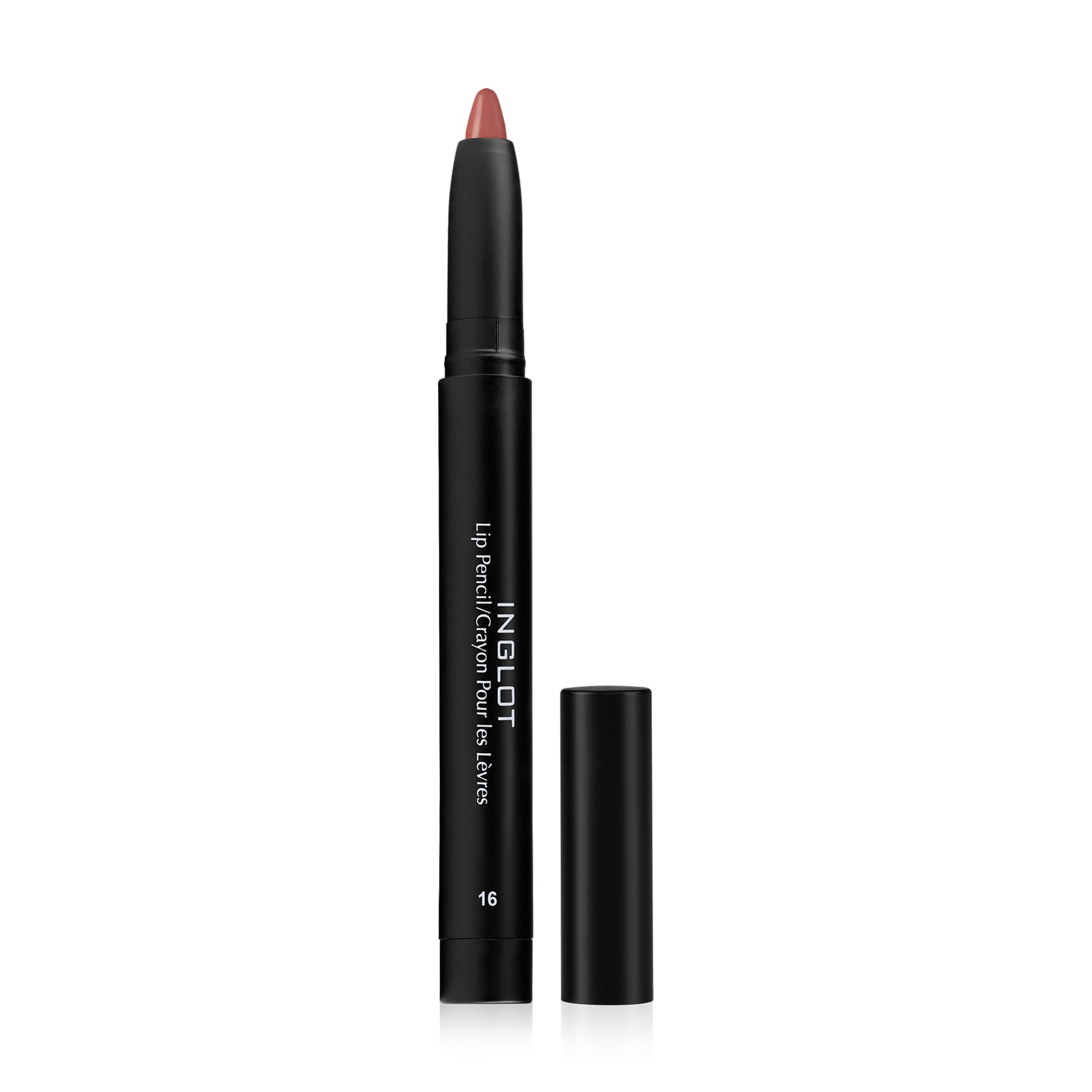 Олівець для губ Inglot AMC Lip Pencil Matte With Sharpener 16, 1.8 г